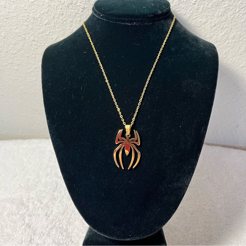 Spider Pendant Necklace